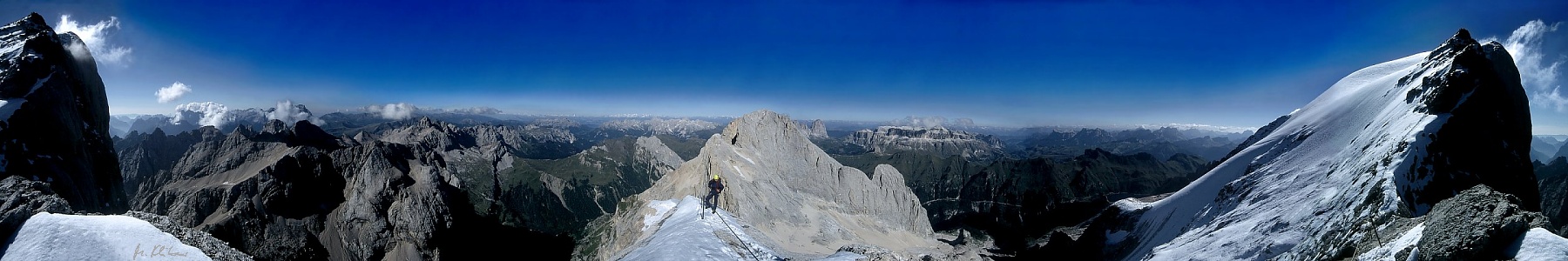 Panorama of the Dolomites